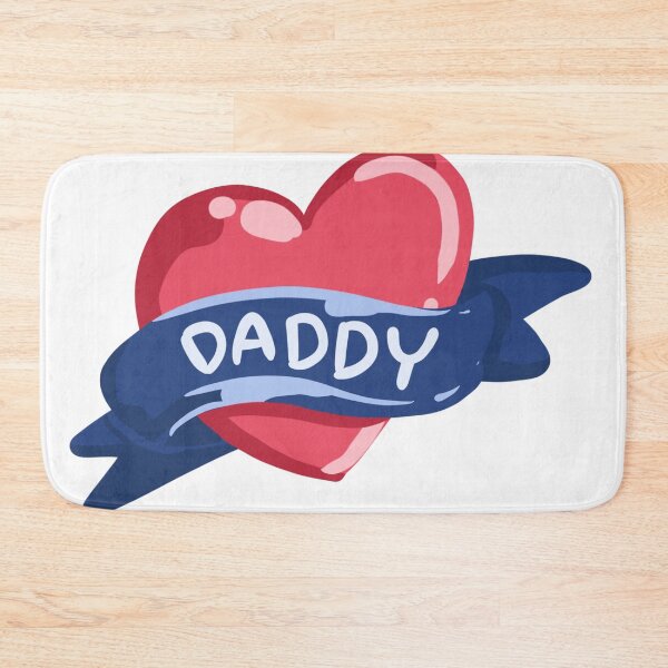 Item preview, Red Daddy Tattoo Heart Banner   designed and sold by AnimaliaStar.