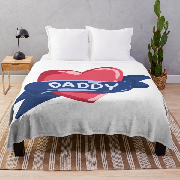 Item preview, Red Daddy Tattoo Heart Banner designed and sold by AnimaliaStar.