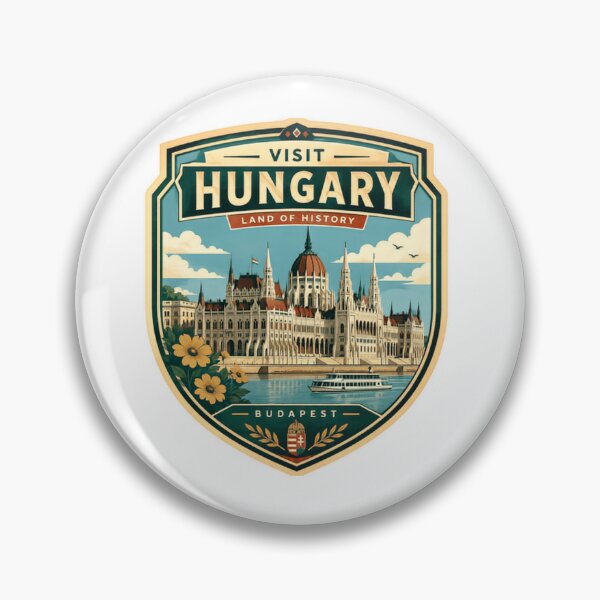 Item preview, Visit Hungary Land Of History Budapest Travel Tourist Hungarian Vacation designed and sold by Simsimah26Parks.