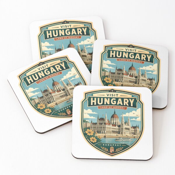 Item preview, Visit Hungary Land Of History Budapest Travel Tourist Hungarian Vacation designed and sold by Simsimah26Parks.