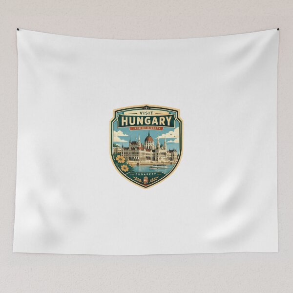 Item preview, Visit Hungary Land Of History Budapest Travel Tourist Hungarian Vacation designed and sold by Simsimah26Parks.