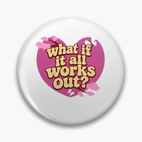 Item preview, What If It All Works Out? Optimistic Manifestation Hopeful Affirmation designed and sold by SkeletonsDanger.
