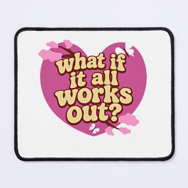 Item preview, What If It All Works Out? Optimistic Manifestation Hopeful Affirmation designed and sold by SkeletonsDanger.