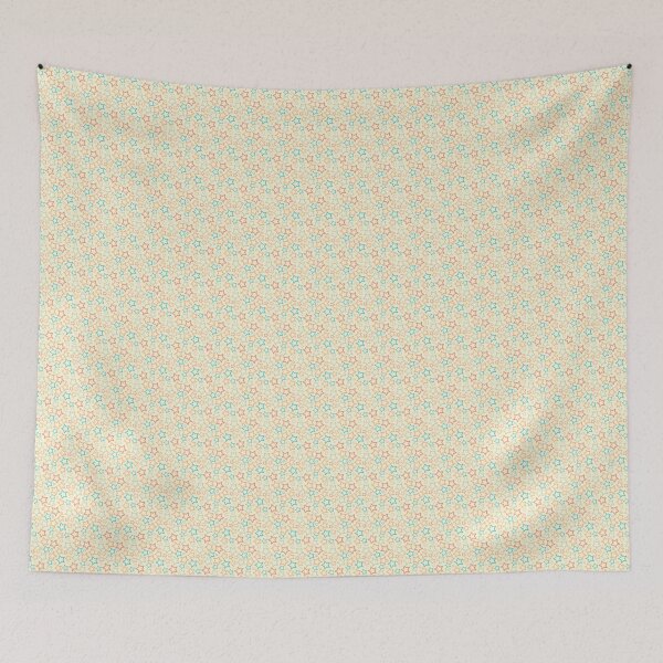 Item preview, Vintage Star Pattern Cream Background designed and sold by Zaya_art.