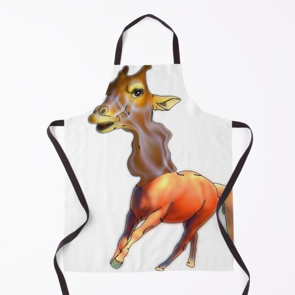 Item preview, Horse Wearing a giraffe Hat – animalzinhats designed and sold by Ashley’sAnimalz.