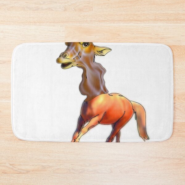 Item preview, Horse Wearing a giraffe Hat – animalzinhats designed and sold by Ashley’sAnimalz.