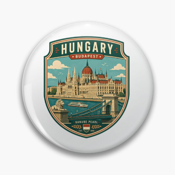 Item preview, Hungary Budapest Danube Pearl Hungarian Travel Souvenir designed and sold by Simsimah26Parks.