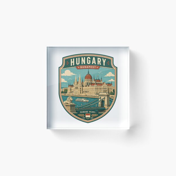 Item preview, Hungary Budapest Danube Pearl Hungarian Travel Souvenir designed and sold by Simsimah26Parks.