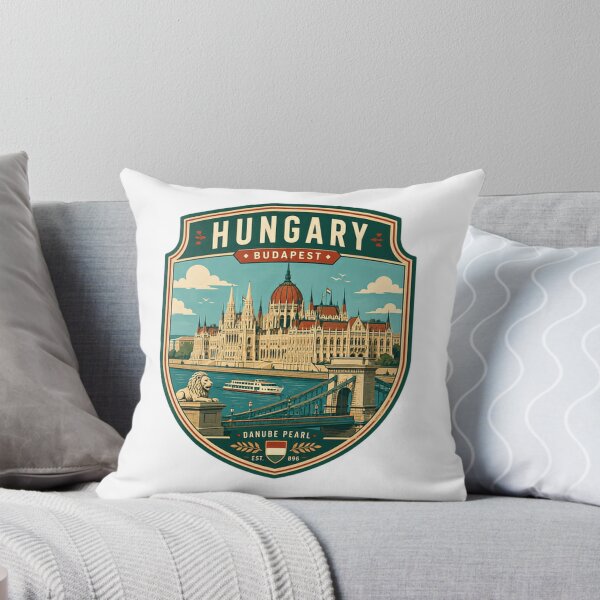 Item preview, Hungary Budapest Danube Pearl Hungarian Travel Souvenir designed and sold by Simsimah26Parks.