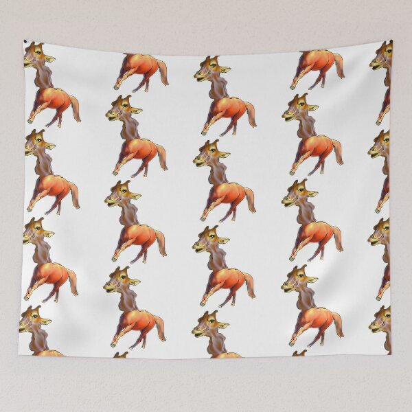 Item preview, Horse Wearing a giraffe Hat – animalzinhats designed and sold by Ashley’sAnimalz.