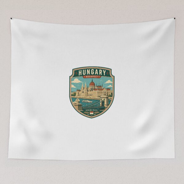 Item preview, Hungary Budapest Danube Pearl Hungarian Travel Souvenir designed and sold by Simsimah26Parks.