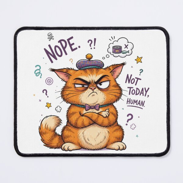 Item preview, Nope, not today human designed and sold by Talpha.