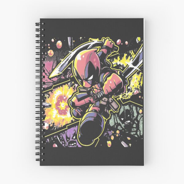 Item preview, Deadpool Dual Katana Action Pose Superhero Fan Art PERFECT GIFT FOR YOU AND FRIENDS designed and sold by TheEdward.