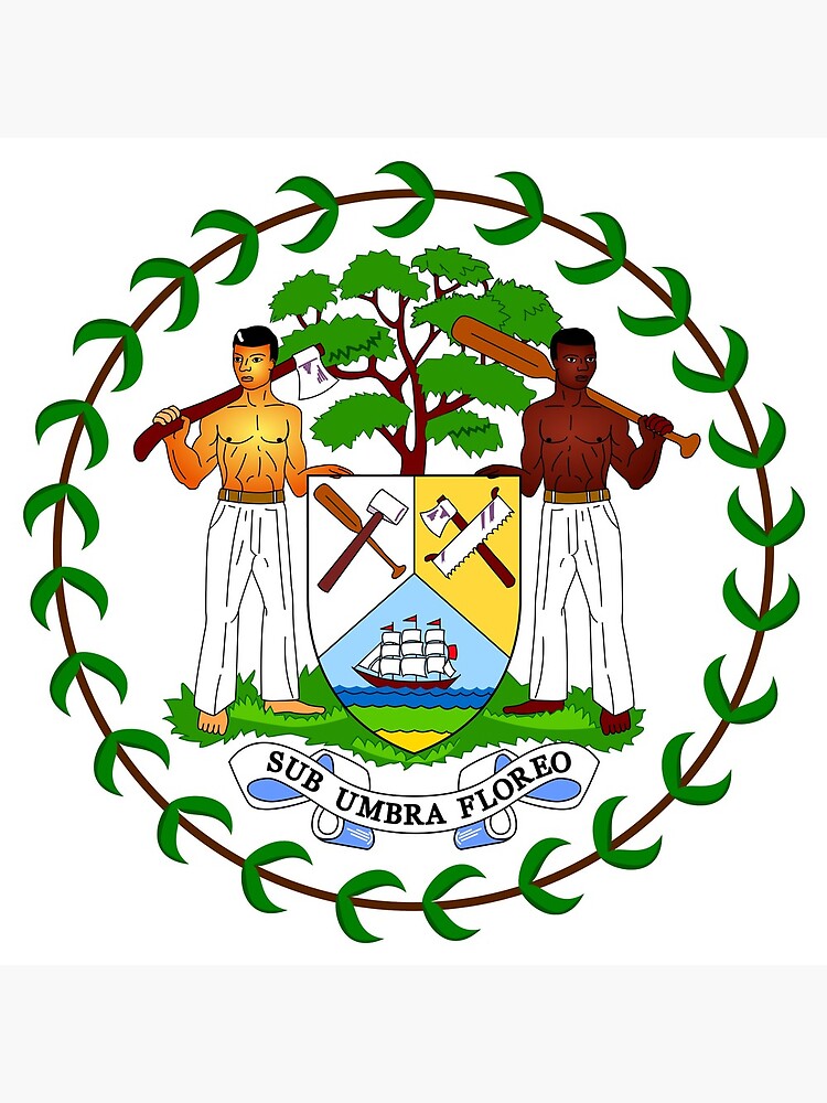 Coat of arms of Belize by fourretout