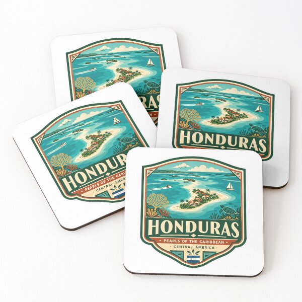 Item preview, Honduras Pearls Of The Caribbean Central America Travel Vacation Honduran designed and sold by Simsimah26Parks.