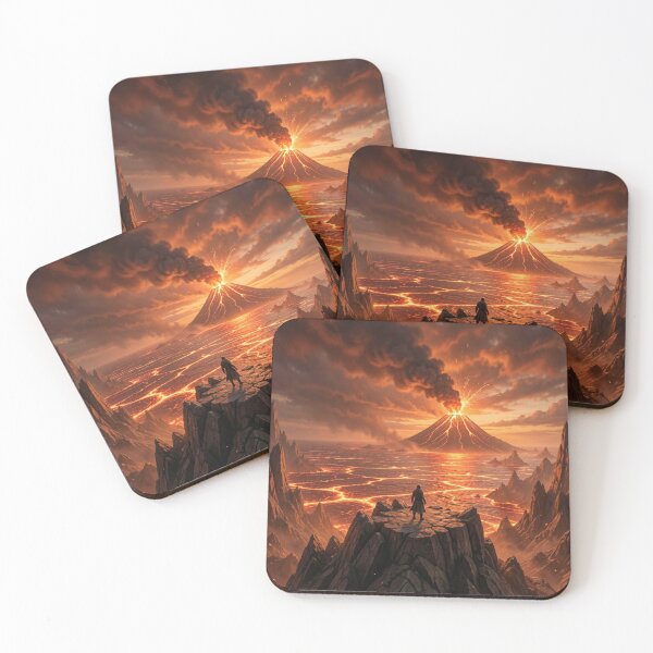 Item preview, Volcano Fire Rise – Surreal Lava Vision designed and sold by FotoworldEdel.