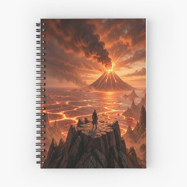 Item preview, Volcano Fire Rise – Surreal Lava Vision designed and sold by FotoworldEdel.