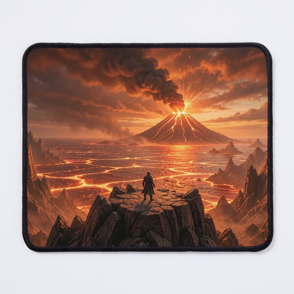 Item preview, Volcano Fire Rise – Surreal Lava Vision designed and sold by FotoworldEdel.