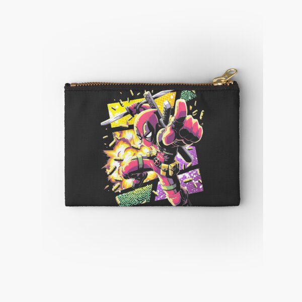 Item preview, Deadpool Dual Katana Comic Art – Merc With A Mouth Action Illustration PERFECT GIFT FOR YOU AND FRIENDS designed and sold by TheEdward.