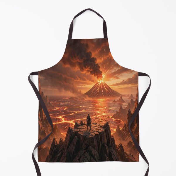Item preview, Volcano Fire Rise – Surreal Lava Vision designed and sold by FotoworldEdel.