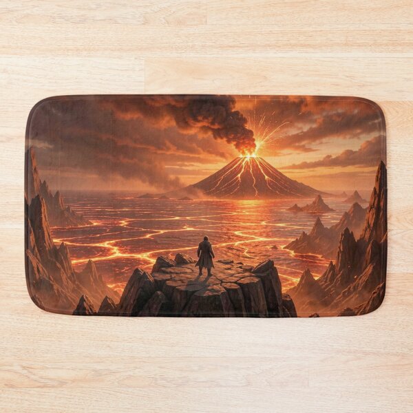 Item preview, Volcano Fire Rise – Surreal Lava Vision designed and sold by FotoworldEdel.