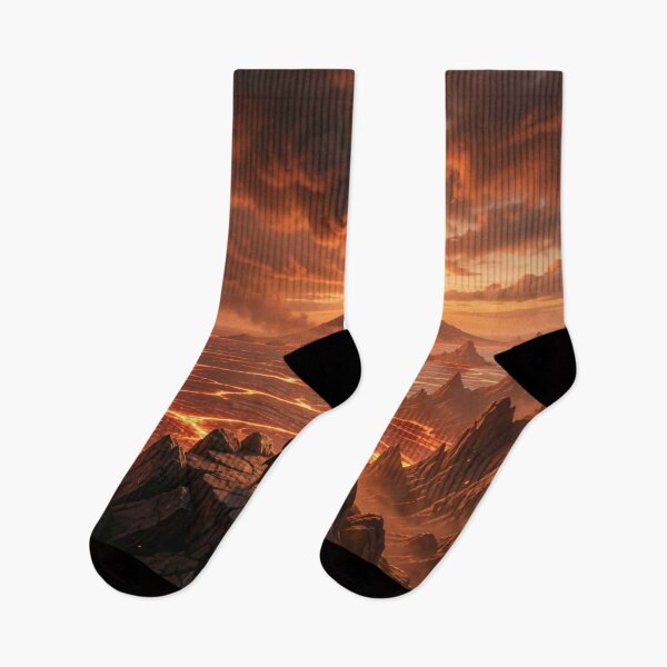 Item preview, Volcano Fire Rise – Surreal Lava Vision designed and sold by FotoworldEdel.