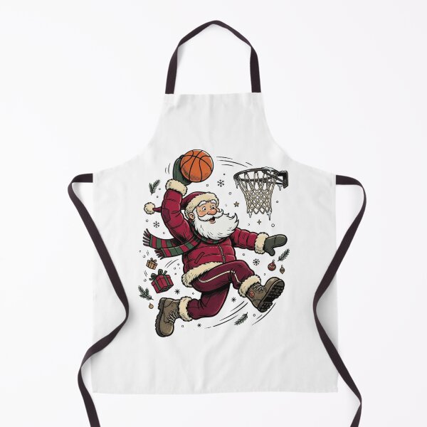 Item preview, Christmas Basketball Santa Inspired Holiday Hoops Vintage Winter Sports designed and sold by SOUFIANE1991.