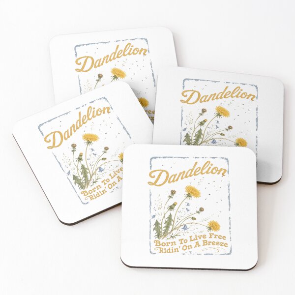 Item preview, Dandelion Born To Live Free Country Floral  designed and sold by roartusa.