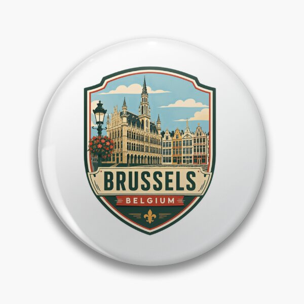 Item preview, Brussels Belgium Travel City Souvenir Explorer designed and sold by Simsimah26Parks.