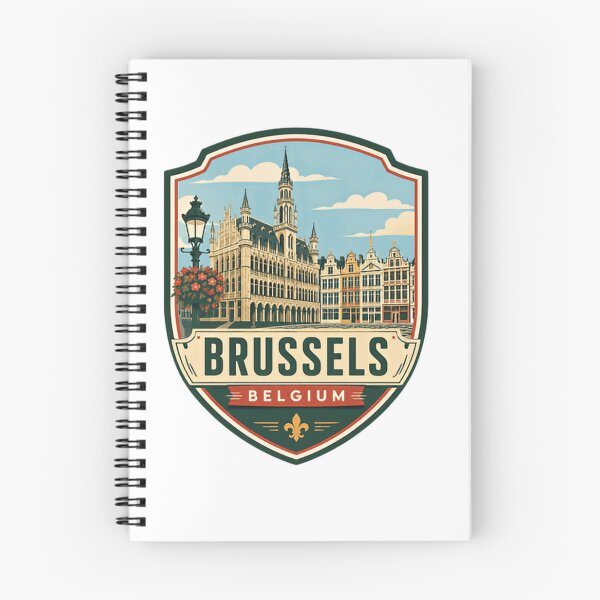 Item preview, Brussels Belgium Travel City Souvenir Explorer designed and sold by Simsimah26Parks.