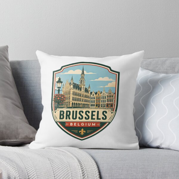 Item preview, Brussels Belgium Travel City Souvenir Explorer designed and sold by Simsimah26Parks.