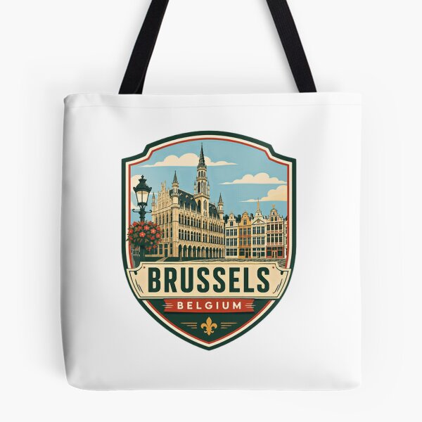 Item preview, Brussels Belgium Travel City Souvenir Explorer designed and sold by Simsimah26Parks.