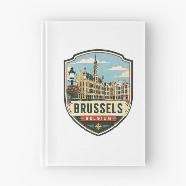 Item preview, Brussels Belgium Travel City Souvenir Explorer designed and sold by Simsimah26Parks.