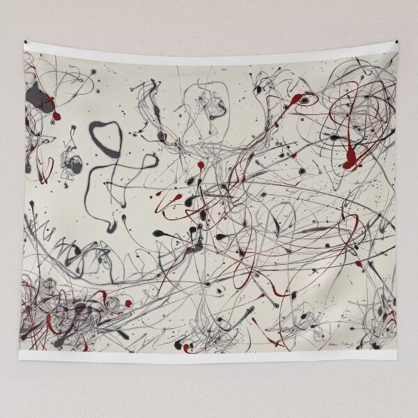Item preview, Jackson Pollock artwork designed and sold by Bivrgagnon.