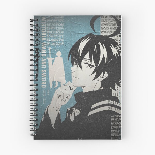 Item preview, Will Serfort Wistoria Wand and Sword Anime Graphic Poster designed and sold by Shopunte.
