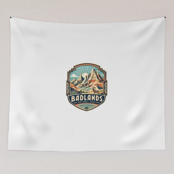 Item preview, Badlands National Park South Dakota Travel Adventure Souvenir designed and sold by Simsimah26Parks.