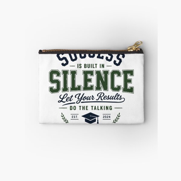 Item preview, Success Is Built in Silence Student Motivation Design designed and sold by Sunday.Supply.