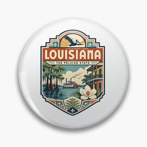 Item preview, Louisiana The Pelican State Home State Pride Traveler designed and sold by Simsimah26Parks.