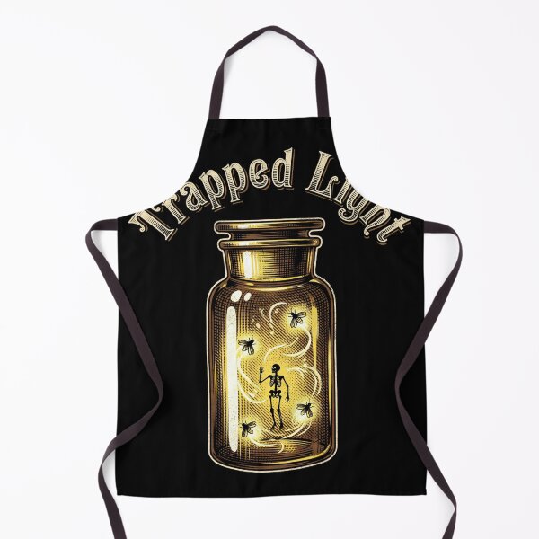 Item preview, Trapped Light Skeleton Jar Fireflies Gothic Halloween designed and sold by TeNovaStudio.