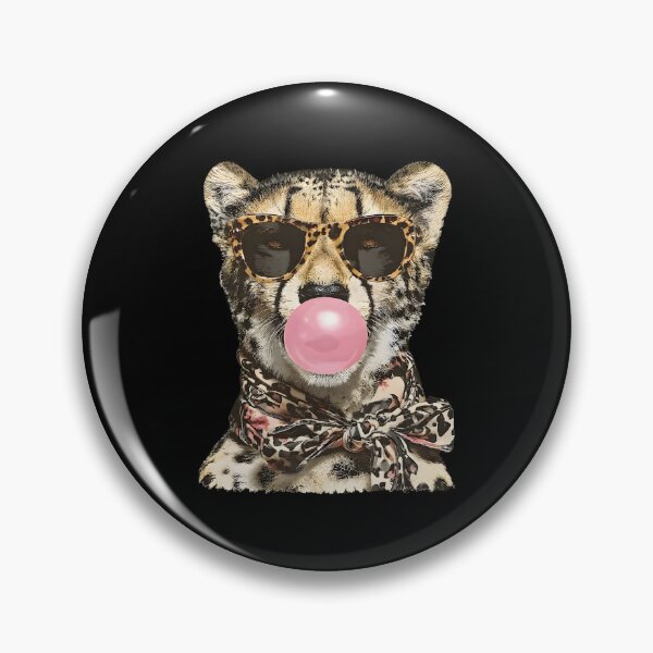 Item preview, Trendy Cheetah with Sunglasses Pop Art designed and sold by RDGNR.