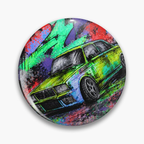 Item preview, Graffiti Street Racing Car – Colorful Automotive Art designed and sold by PetruArtDesigns.