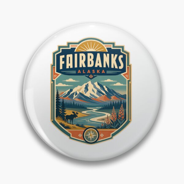 Item preview, Fairbanks Alaska Travel Souvenir Wilderness Adventure designed and sold by Simsimah26Parks.