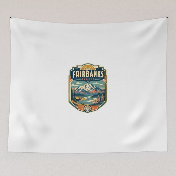 Item preview, Fairbanks Alaska Travel Souvenir Wilderness Adventure designed and sold by Simsimah26Parks.