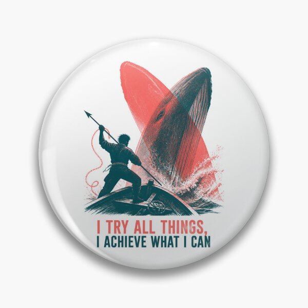 Item preview, Moby Dick Harpooner - I Try All Things designed and sold by Fenay Designs.