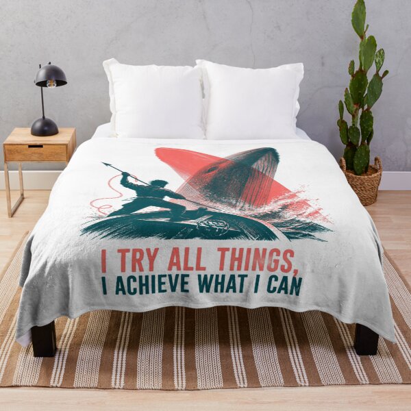 Item preview, Moby Dick Harpooner - I Try All Things designed and sold by Fenay Designs.