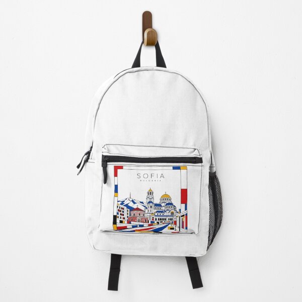 Item preview, Sofia Mondrian style poster 3D designed and sold by CMYKStudio.