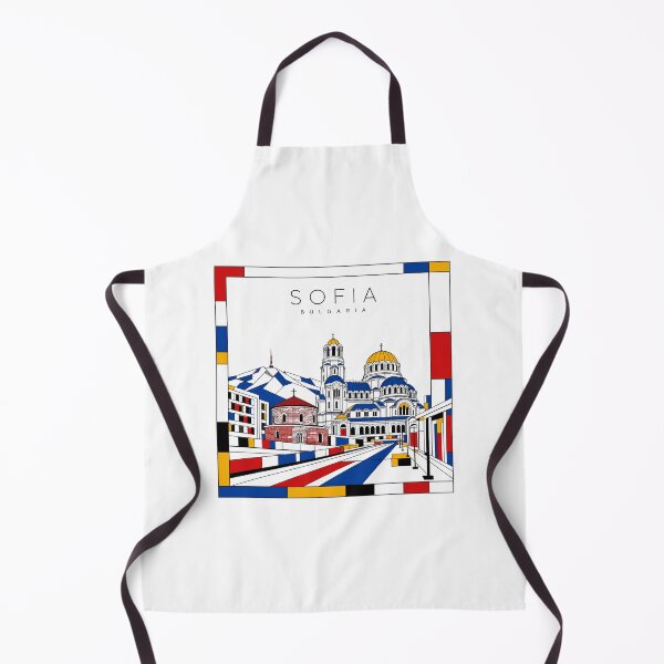 Item preview, Sofia Mondrian style poster 3D designed and sold by CMYKStudio.