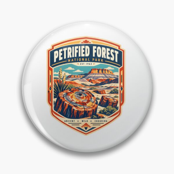 Item preview, Petrified Forest National Park Est 1962 Ancient Wild Enduring | National Park Visitor Travel Hiker designed and sold by Simsimah26Parks.