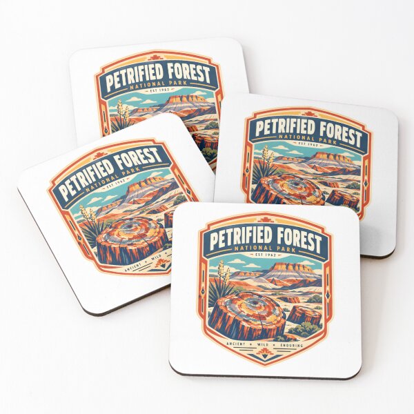 Item preview, Petrified Forest National Park Est 1962 Ancient Wild Enduring | National Park Visitor Travel Hiker designed and sold by Simsimah26Parks.