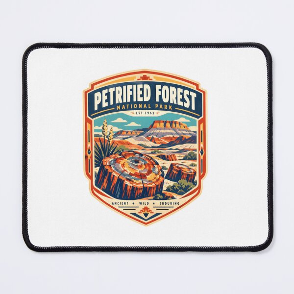 Item preview, Petrified Forest National Park Est 1962 Ancient Wild Enduring | National Park Visitor Travel Hiker designed and sold by Simsimah26Parks.